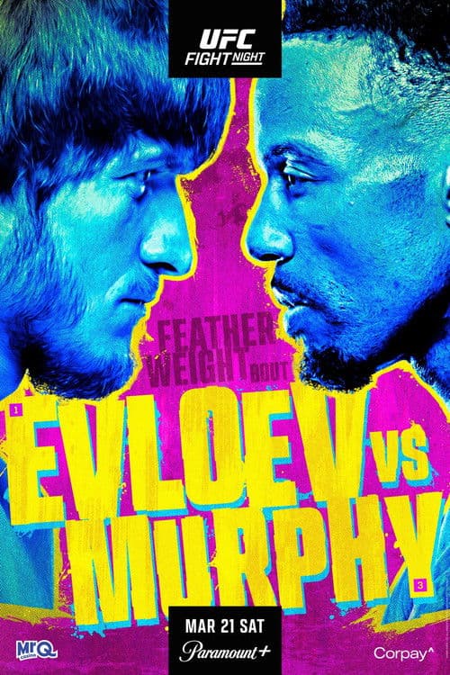 UFC Fight Night 270: Evloev vs. Murphy poster