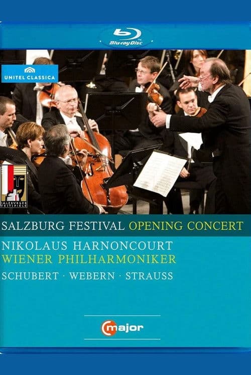 Salzburg Festival Opening Concert 2009 with Nikolaus Harnoncourt poster