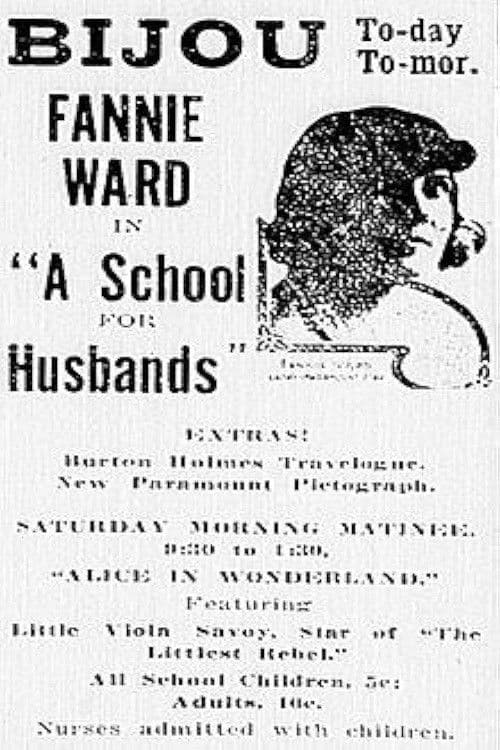 A School for Husbands poster