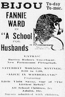 A School for Husbands poster