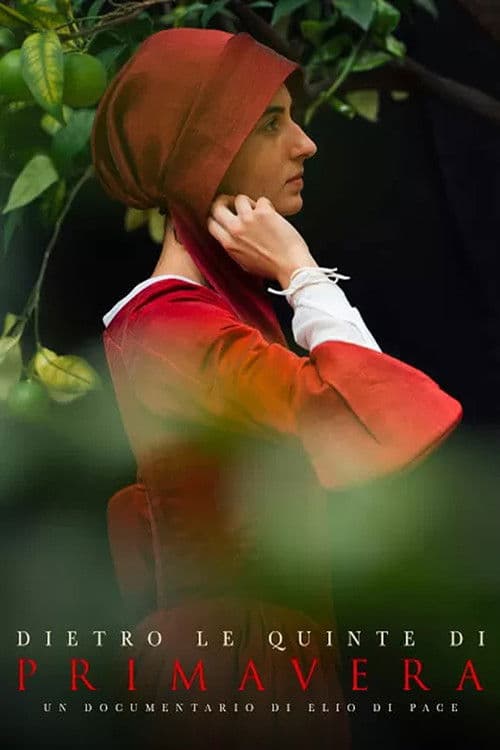 Making of the film “Primavera” poster