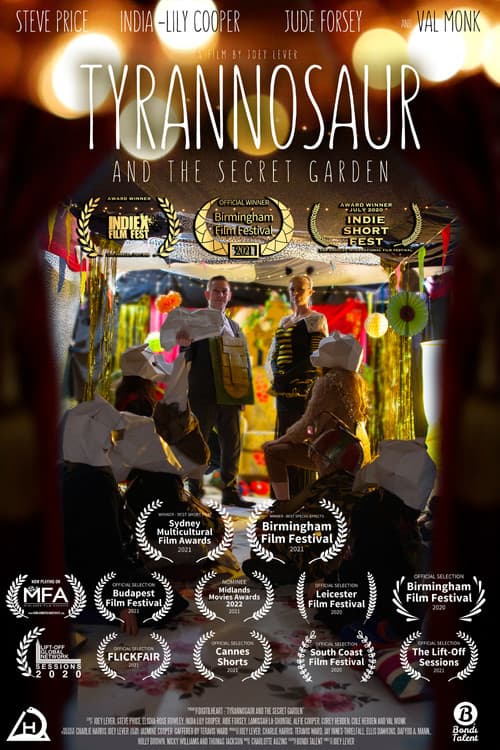 Tyrannosaur: and the secret garden poster