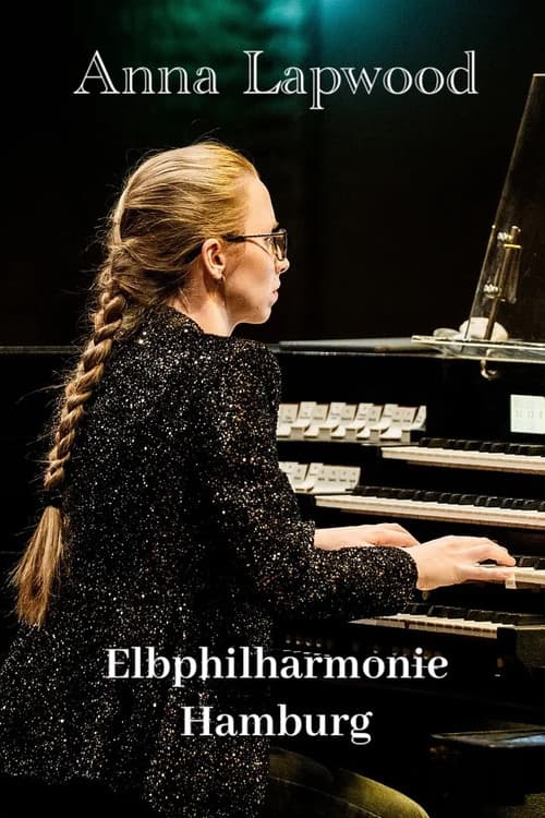 Anna Lapwood at Elbphilharmonie in Hamburg poster