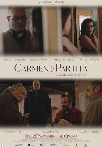 Carmen è partita poster