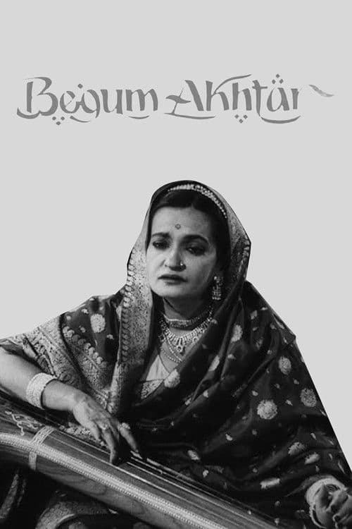 Begum Akhtar poster
