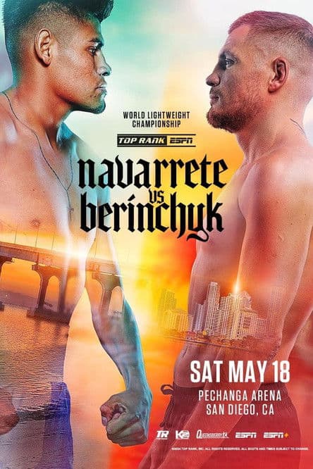 Emanuel Navarrete vs. Denys Berinchyk poster