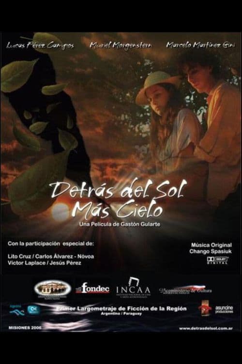 Detrás del sol, más cielo poster
