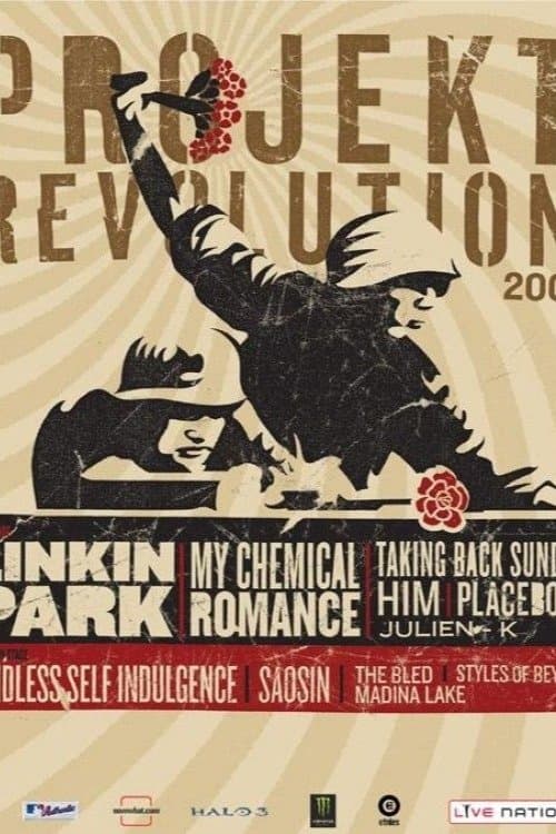 My Chemical Romance Live At Projekt Revolution poster