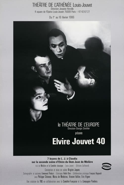 Elvire Jouvet 40 poster