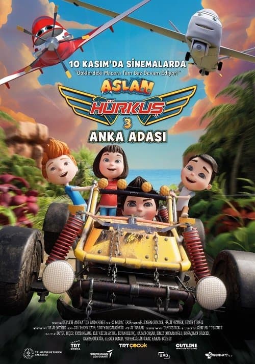 Aslan Hürkuş 3: Anka Adası poster