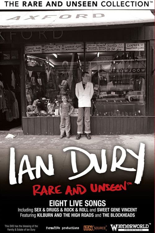 Ian Dury: Rare And Unseen poster