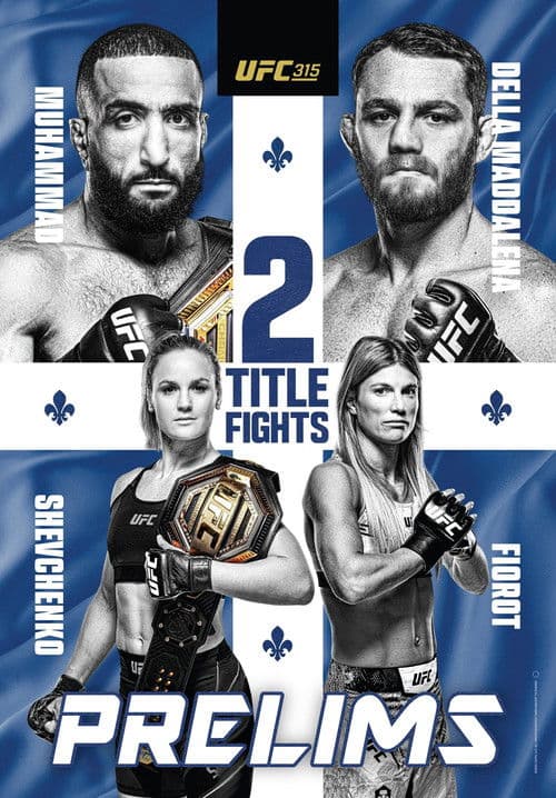 UFC 315: Muhammad vs. Della Maddalena - Prelims