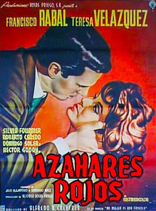 Azahares rojos poster