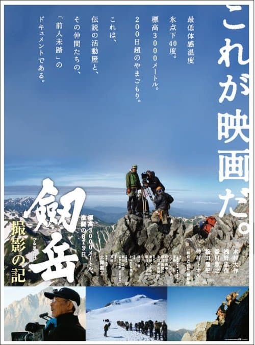 Photographing Mt. Tsurugi: 873 days of fierce fighting at an altitude of 3,000 meters