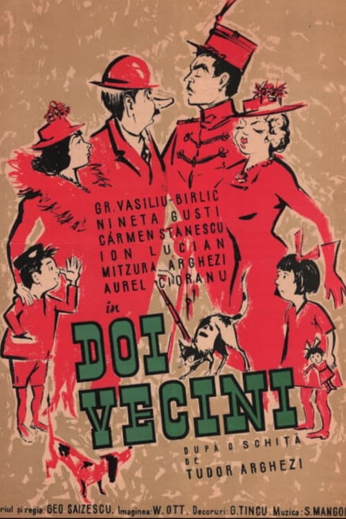 Doi vecini poster
