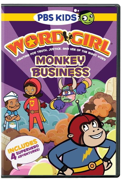 Wordgirl: Monkey Business poster
