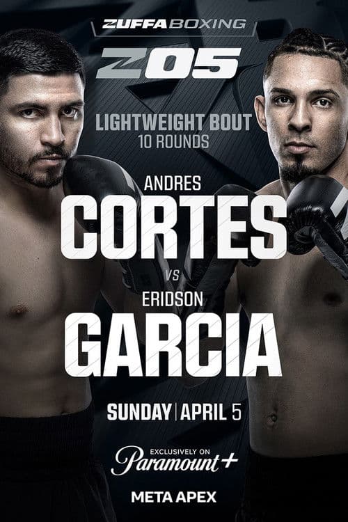 Andres Cortes vs. Eridson Garcia poster