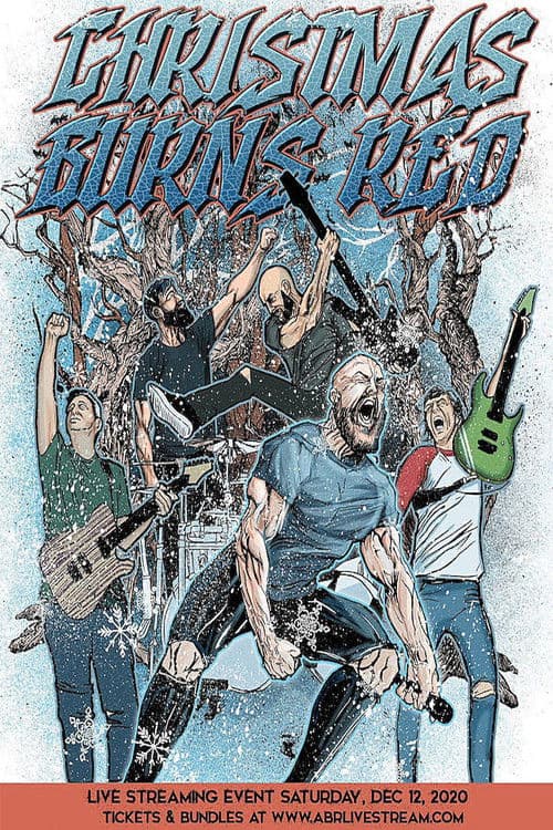 Christmas Burns Red poster