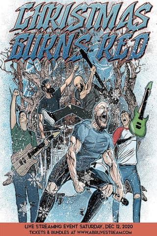 Christmas Burns Red poster