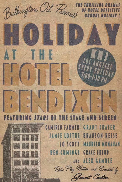 Holiday at the Hotel Bendixen poster