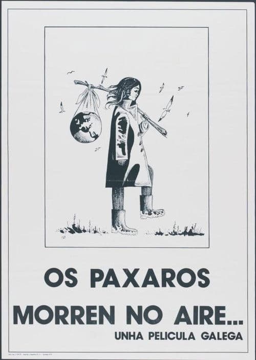Os paxaros morren no aire poster