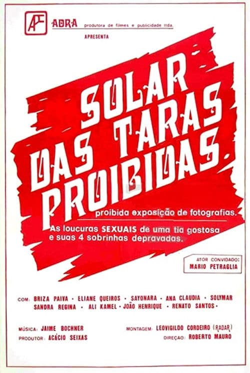 Solar das Taras Proibidas poster