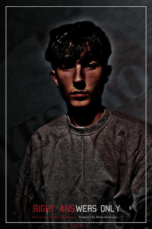Right Answers Only poster