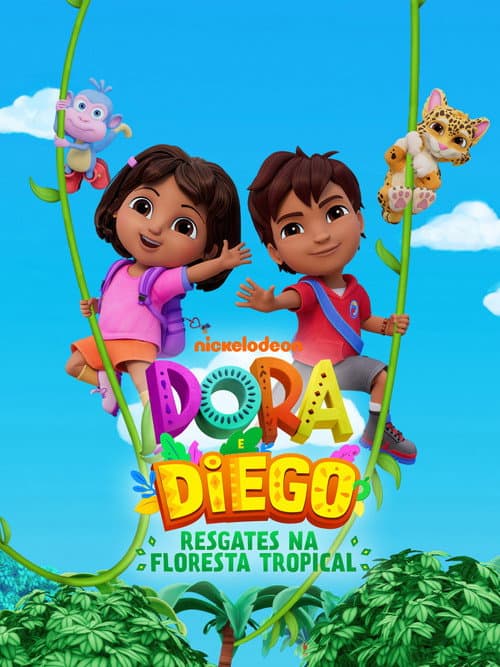 Dora & Diego: Rainforest Rescues poster
