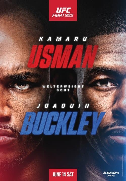 UFC on ESPN 69: Usman vs. Buckley poster