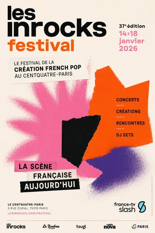 Inrocks Festival 2026 poster