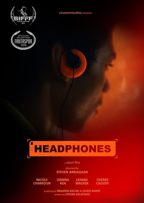Headphones poster