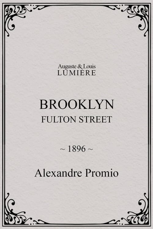 Brooklyn, Fulton Street poster