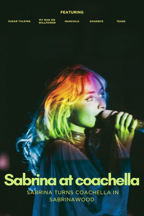 Sabrina Carpenter Coachella Performance 2026 poster