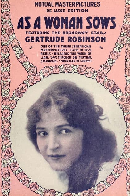 As a Woman Sows poster