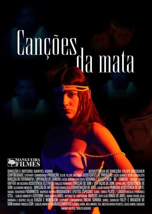 Canções da mata poster