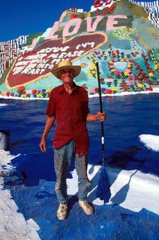 Salvation Mountain - Leonard Knight poster