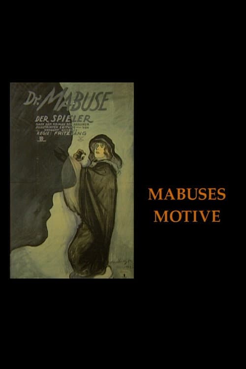 Mabuses Motive poster