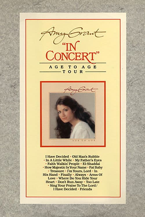 In Concert: Age To Age Tour poster