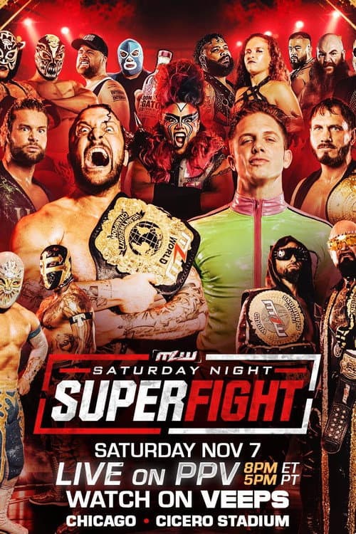 MLW Saturday Night SuperFight 2026 poster