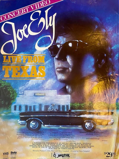 Joe Ely: Live From Texas poster