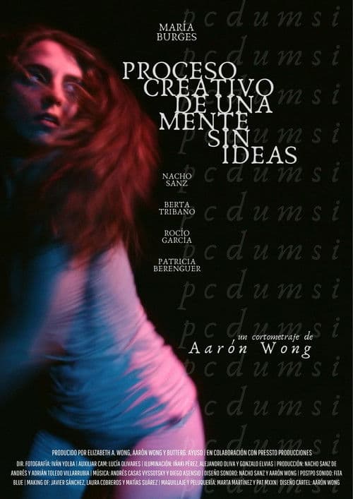 Proceso creativo de una mente sin ideas (PCDUMSI) poster