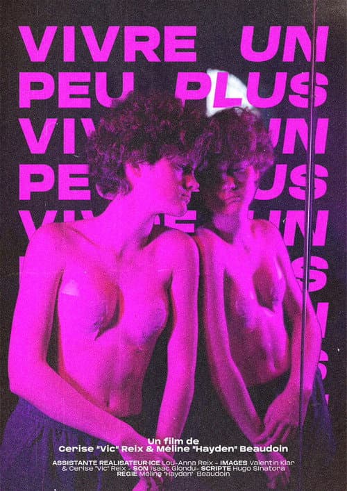 Vivre Un Peu Plus poster
