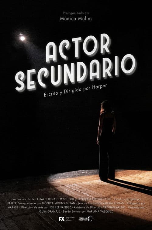 Actor secundario poster
