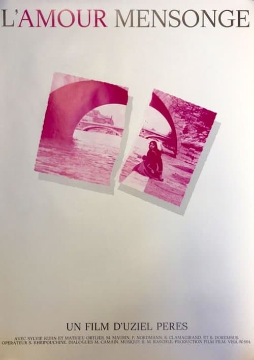 L'amour mensonge poster