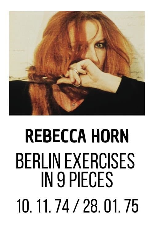 Berlin 10. 11. 74 - 28. 1. 75: Exercises in 9 Pieces poster