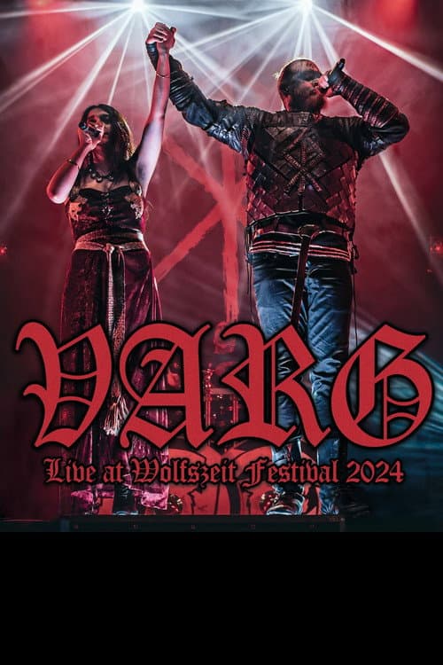 Varg: Live at Wolfszeit festival 2024 poster