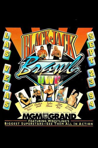 UWF Blackjack Brawl poster