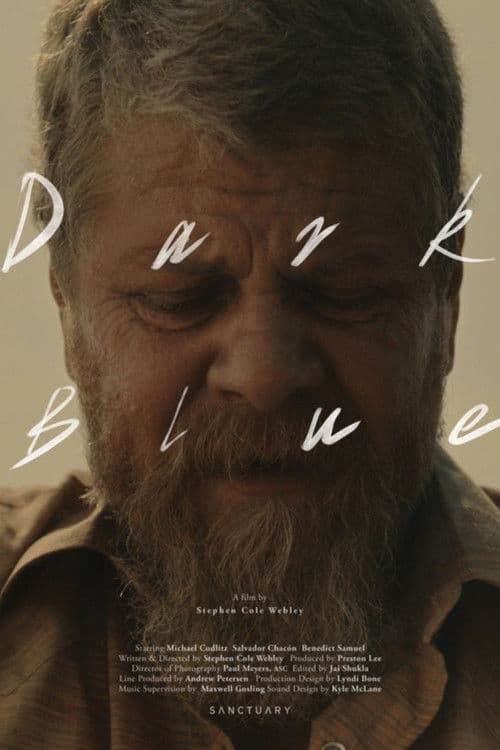 Dark Blue poster