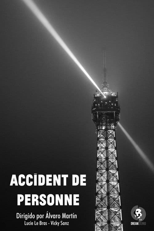 Accident de personne poster