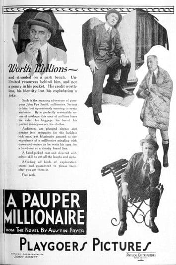 The Pauper Millionaire poster